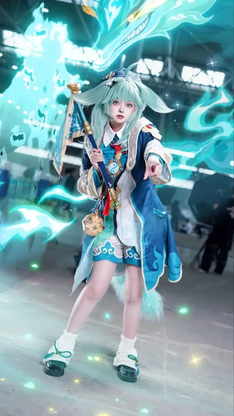 Anime Cosplay Events 2026 - Honkai Star Rail Huohuo Cosplay Conjunto