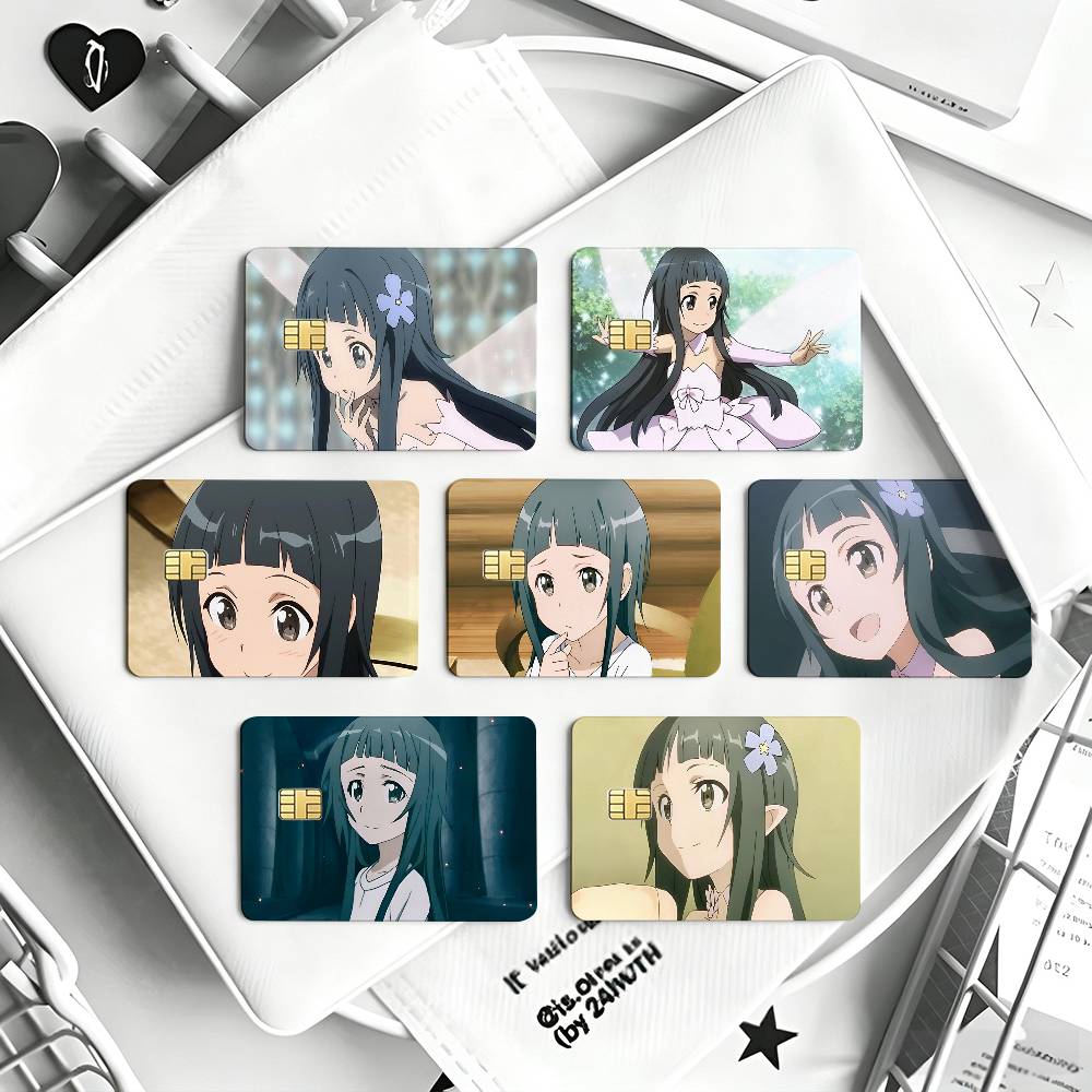 Sword Art Online Cape - Adesivo de cartão de crédito Yui