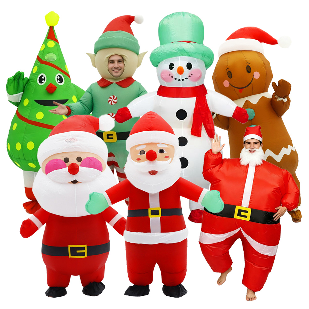Anime Cosplay And Costumes - Fantasias Infláveis Engraçadas de Natal: Homem