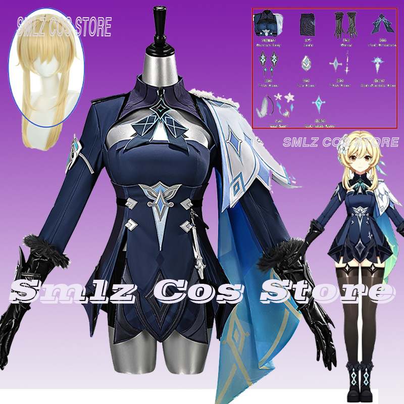 Anime Cosplay Girl Costume - 2026 Genshin Impact Fantasia de Cosplay