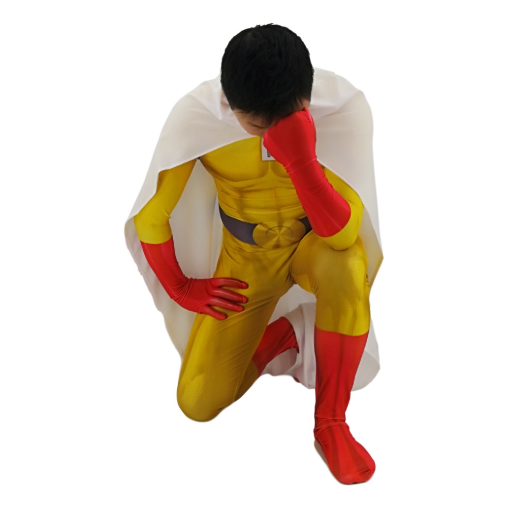 Anime Cosplay One Punch Man - Anime um soco homem cosplay traje