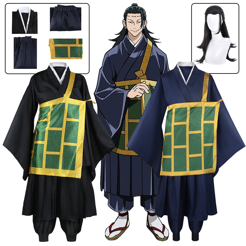 Jujutsu Kaisen Uniform - Geto suguru cosplay traje anime jujutsu