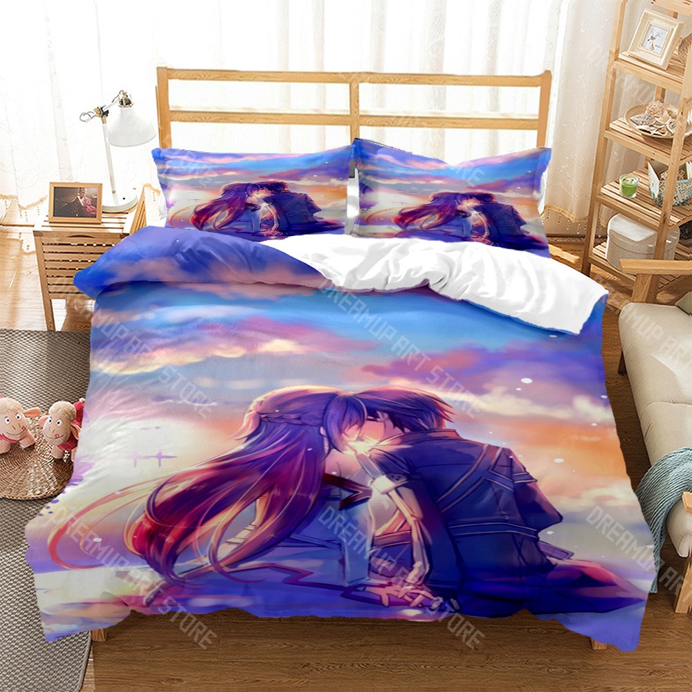 Sword Art Online Cape - Conjunto de Cama Impresso em 3D