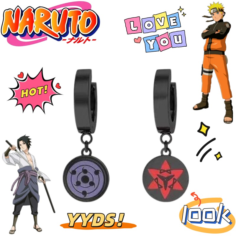 Anime Cosplay Naruto - Novos Brincos de Personagem de Desenho