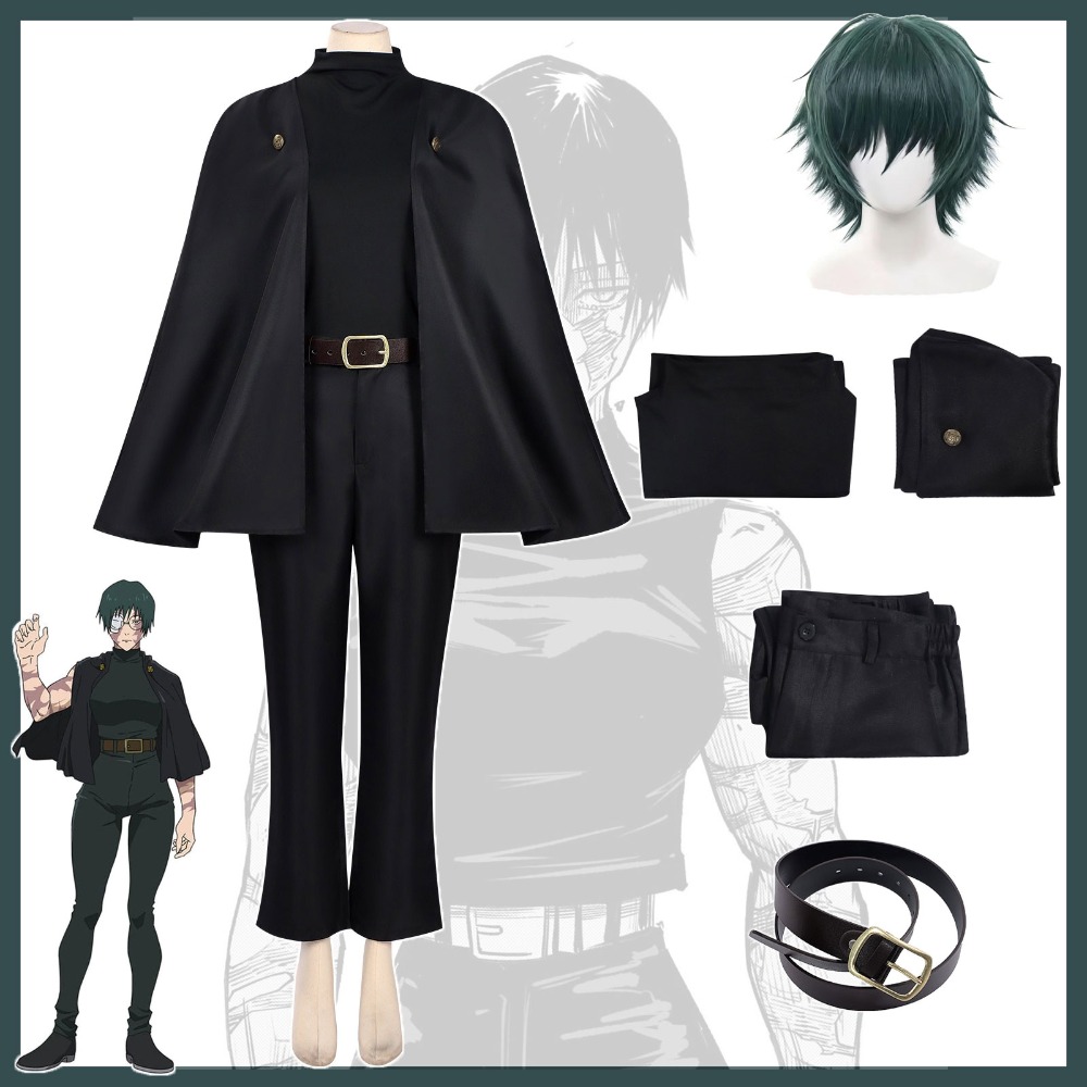 Jujutsu Kaisen Uniform - Fantasia de Cosplay Anime Jujutsu JJK