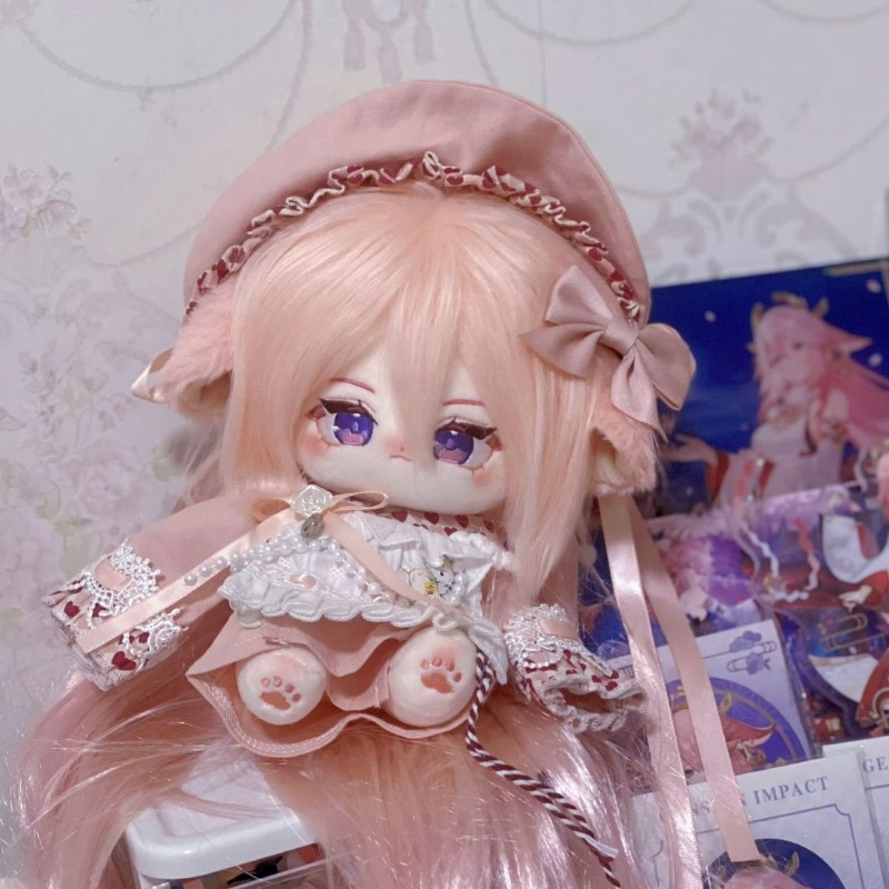 Cosplay Anime Yae Miko - 20cm jogo genshin impacto yae miko