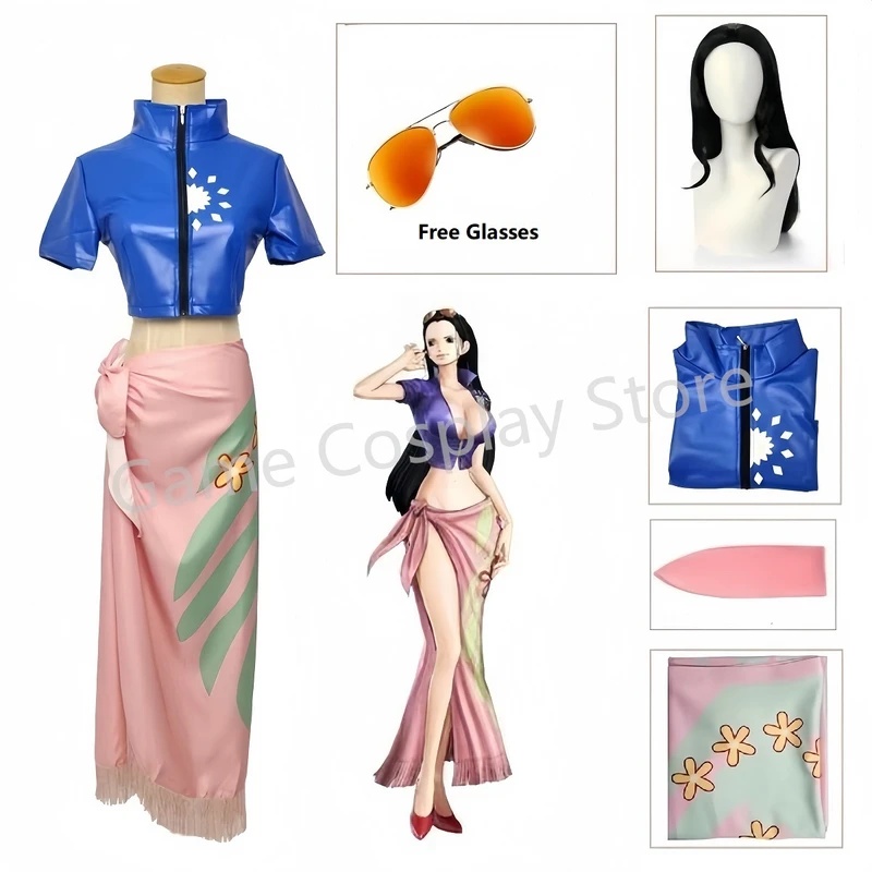 Anime Cosplay Nico Robin - Fantasia de cosplay de anime CHIOS,