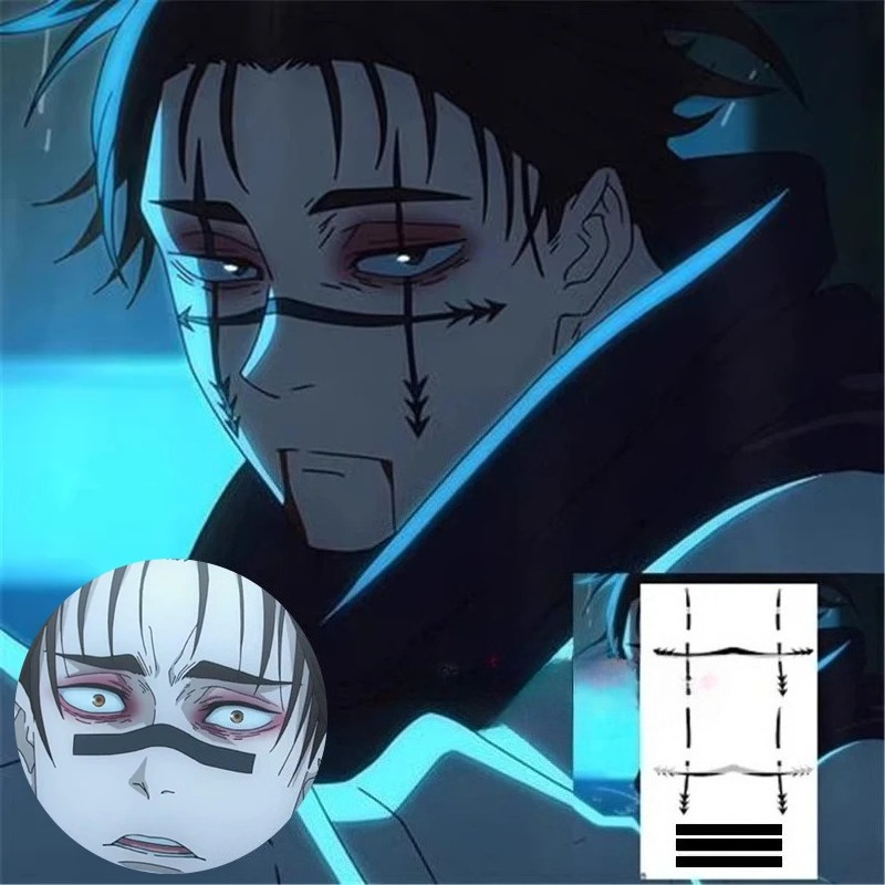 Jujutsu Kaisen Uniform - Adesivo de Tatuagem Choso Anime Jujutsu