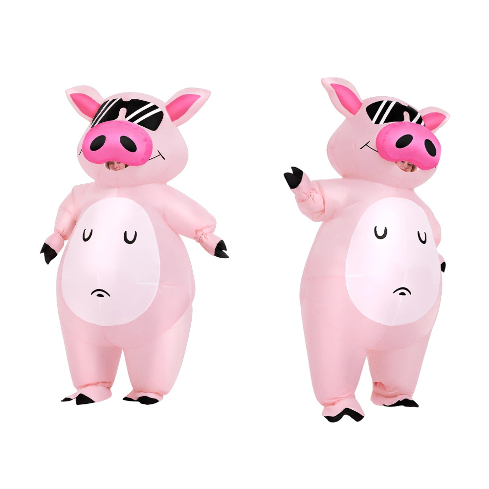Fantasia Inflável de Porquinho - Anime Cosplay And Costumes avaliação e preço