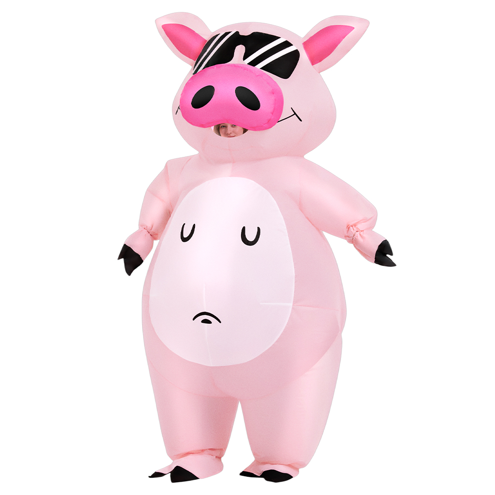 Fantasia Inflável de Porquinho - Anime Cosplay And Costumes avaliação e preço