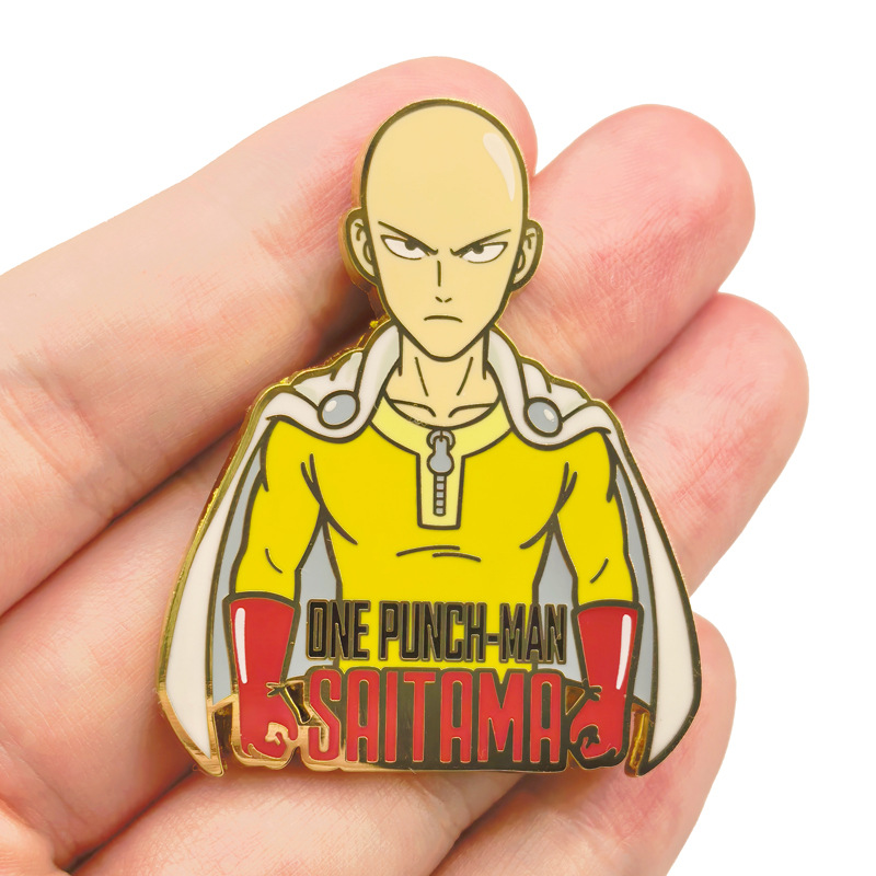 Broches e Pins de Anime One Pu - Anime Cosplay One Punch Man avaliação e preço