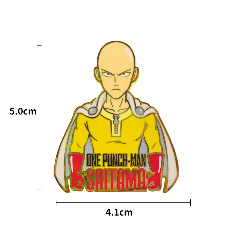 Broches e Pins de Anime One Pu - Anime Cosplay One Punch Man avaliação e preço
