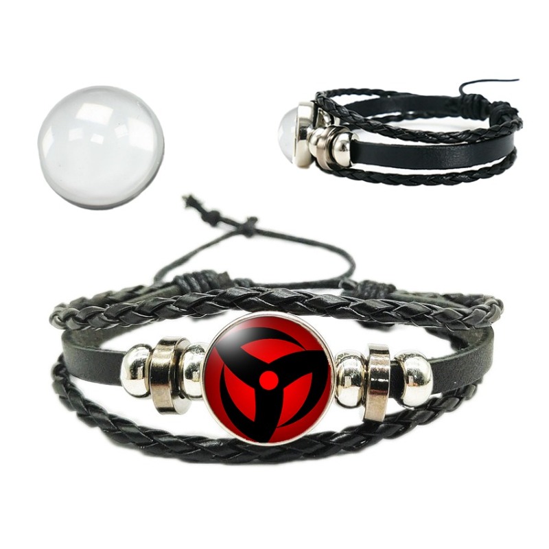 Pulseira de Couro Ajustável co - Anime Cosplay Naruto avaliação e preço