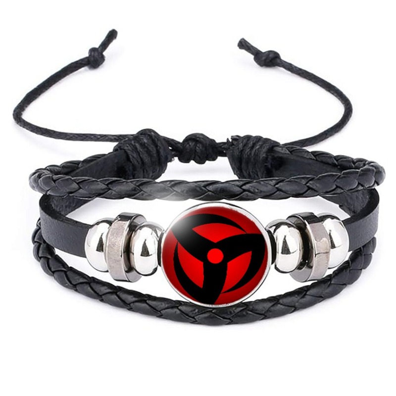 Pulseira de Couro Ajustável co - Anime Cosplay Naruto avaliação e preço