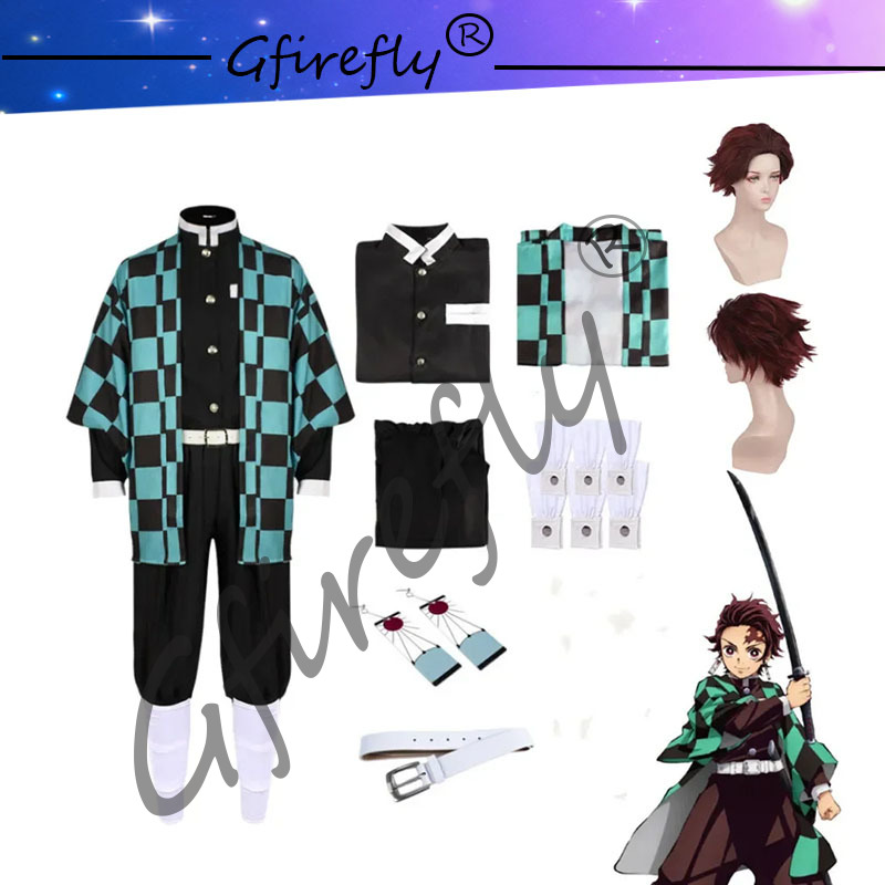 Kamado Tanjirou Fantasias de C - Anime Cosplay Mask avaliação e preço