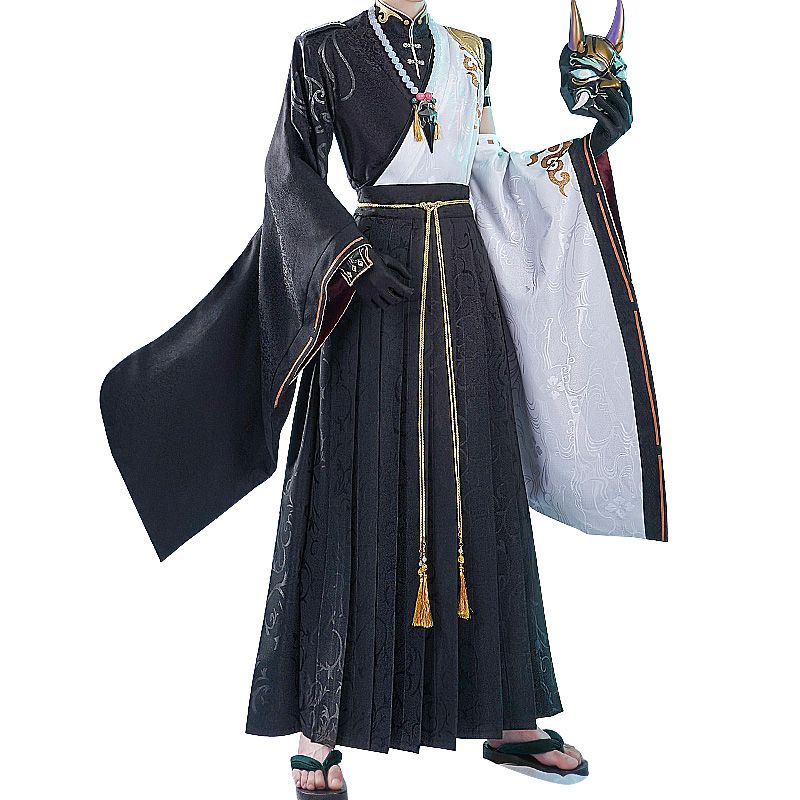 Fantasia de Halloween XIAO do  - Anime Cosplay Outfit avaliação e preço