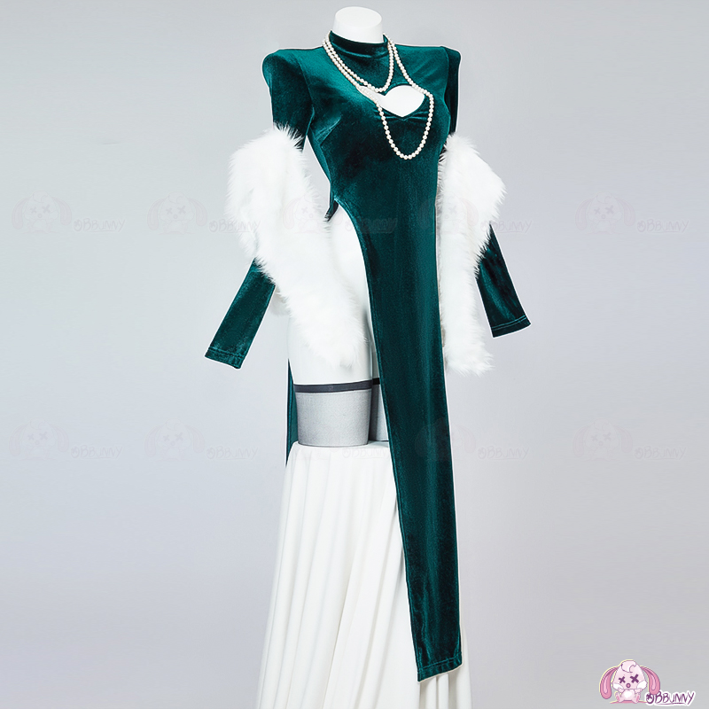 Um soco-homem fubuki cheongsam - Anime Cosplay One Punch Man avaliação e preço