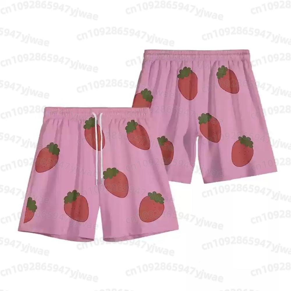 Calções Curtos Masculinos Rosa - Anime Cosplay And Costumes avaliação e preço