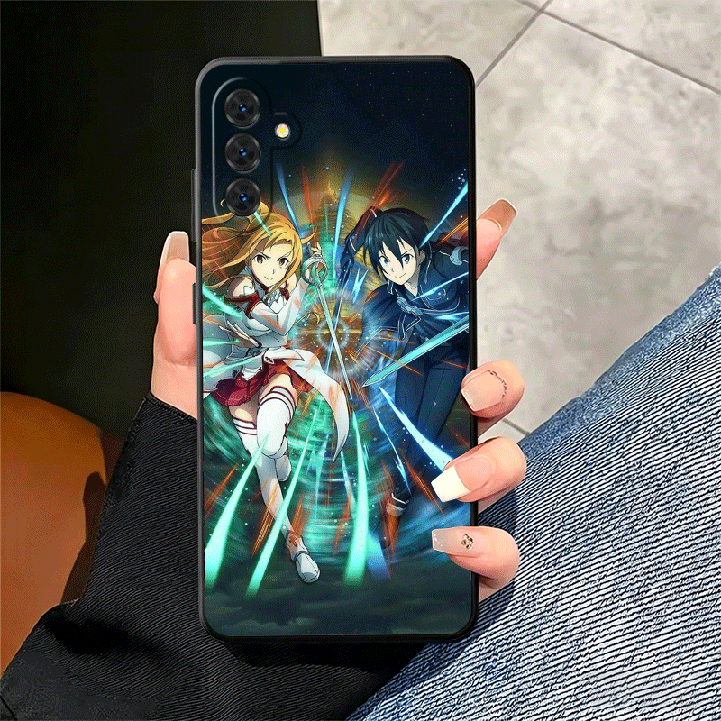 Capa de Silicone para Telefone - Sword Art Online Cape avaliação e preço