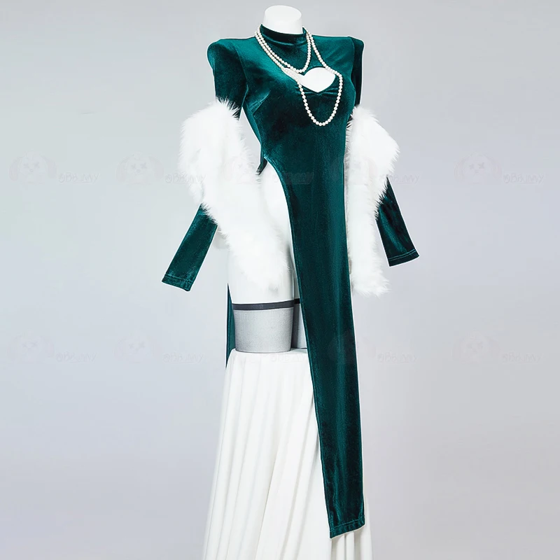 Sexy velet peludo capa vestido - Anime Cosplay One Punch Man avaliação e preço