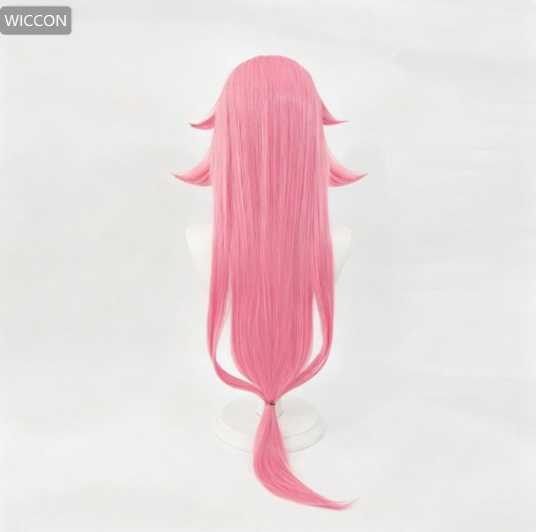 Peruca de cosplay de Yae Miko  - Cosplay Anime Yae Miko avaliação e preço