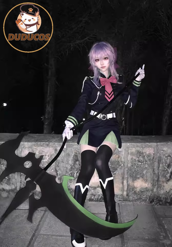Anime serafim do fim shinoa hi - Anime Cosplay Girl Costume avaliação e preço
