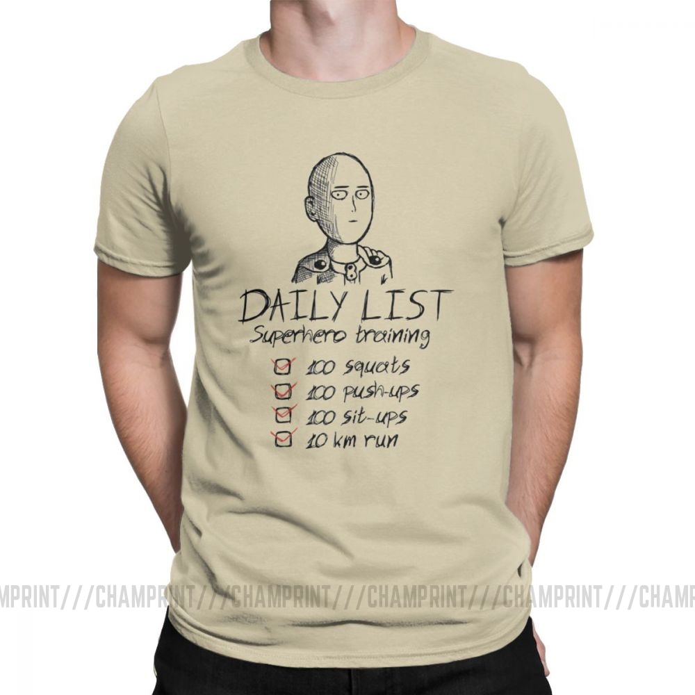 Camisetas masculinas de verão  - Anime Cosplay One Punch Man avaliação e preço
