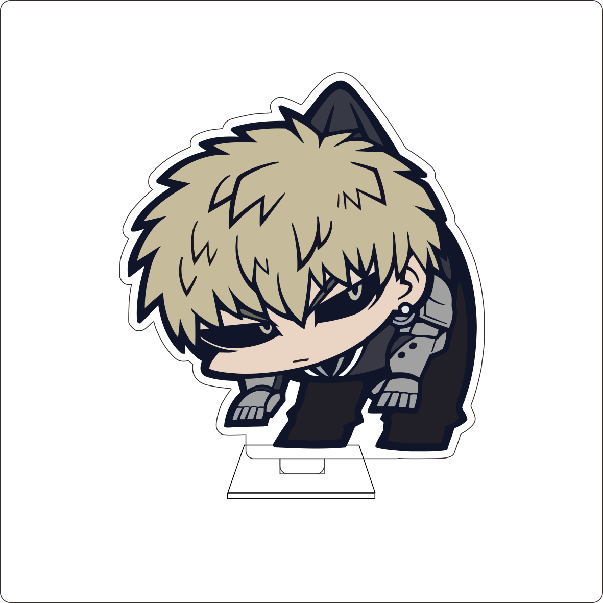 Figura de Acrílico de 10CM do  - Anime Cosplay One Punch Man avaliação e preço