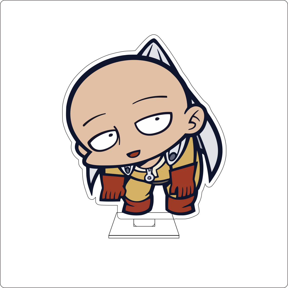 Figura de Acrílico de 10CM do  - Anime Cosplay One Punch Man avaliação e preço