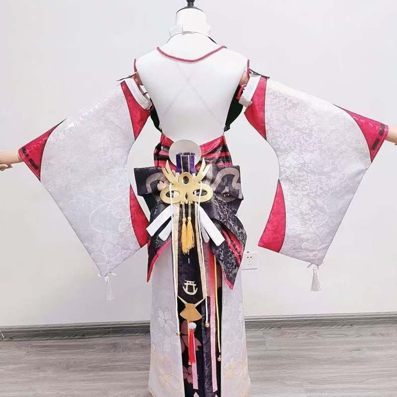 Yae miko conjunto completo guu - Cosplay Anime Yae Miko avaliação e preço