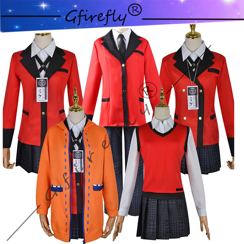 Fantasia de Cosplay Kakegurui  - Anime Cosplay Yumeko avaliação e preço