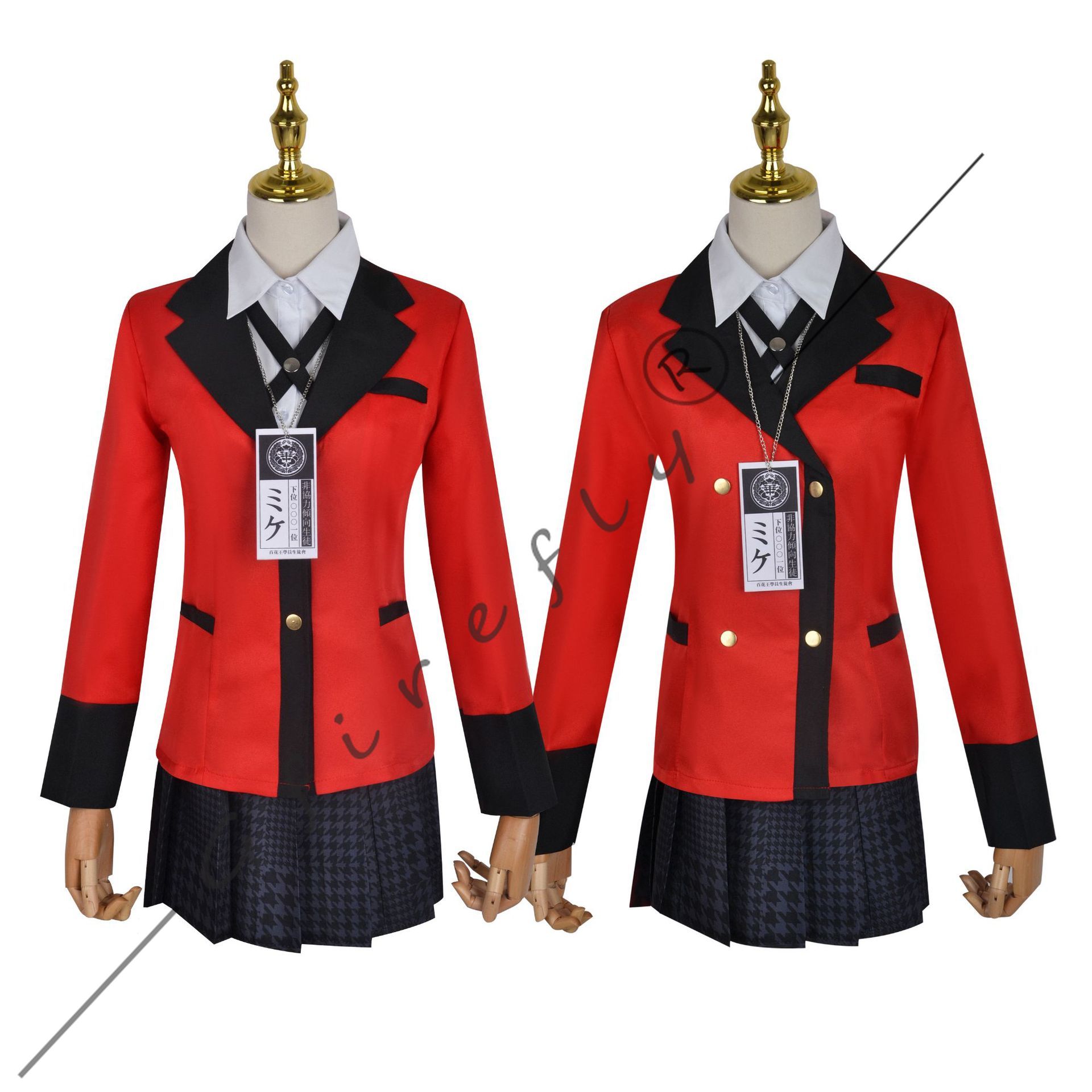 Fantasia de Cosplay Kakegurui  - Anime Cosplay Yumeko avaliação e preço