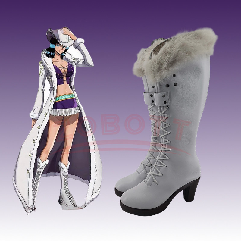 Sapatos de Fantasia para Cospl - Anime Cosplay Nico Robin avaliação e preço