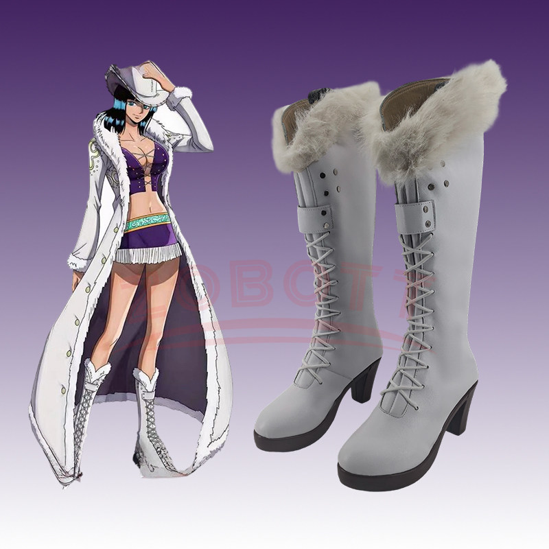 Sapatos de Fantasia para Cospl - Anime Cosplay Nico Robin avaliação e preço