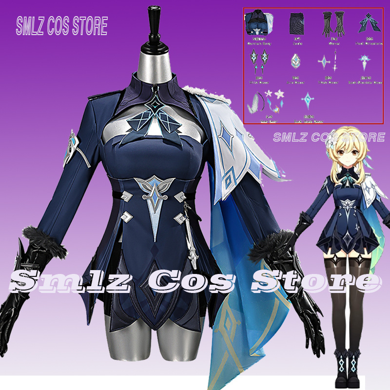 2026 Genshin Impact Fantasia d - Anime Cosplay Girl Costume avaliação e preço
