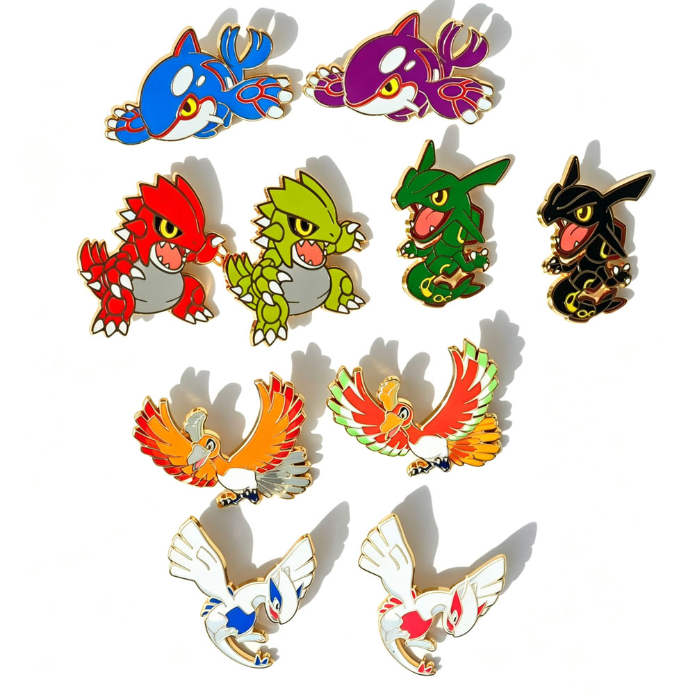 Broches de Esmalte Pokémon: Pi - Anime Cosplay Pokemon avaliação e preço