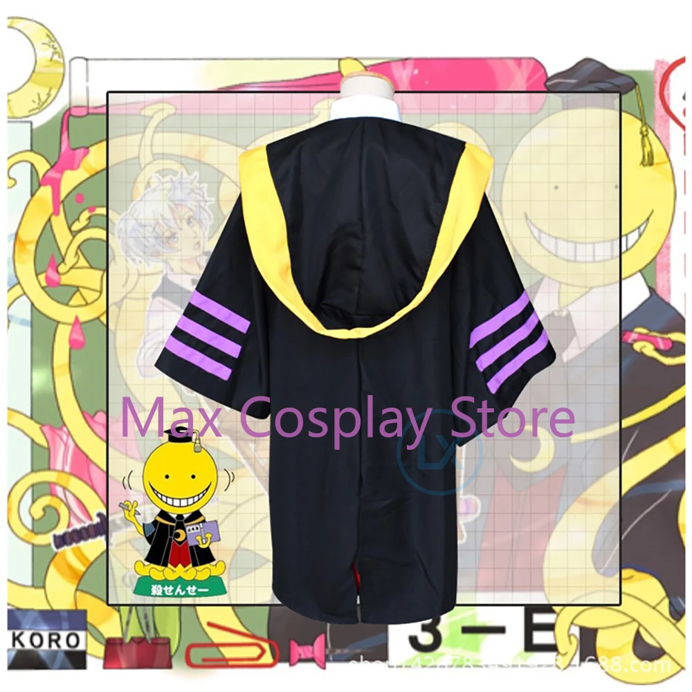 Max cosplay trajes koro sensei - Anime Cosplay Mask avaliação e preço