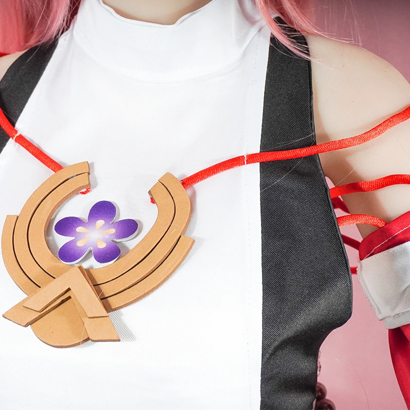 Yae miko cosplay traje uniform - Cosplay Anime Yae Miko avaliação e preço