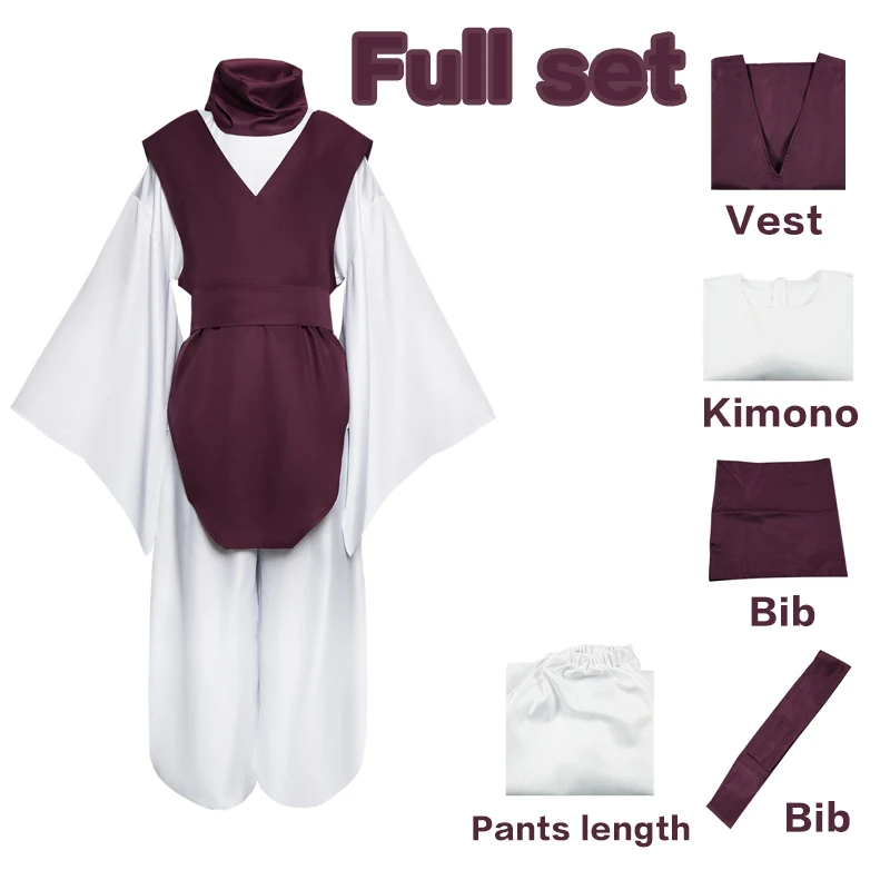 Fantasia de Cosplay Choso Juju - Jujutsu Kaisen Uniform avaliação e preço