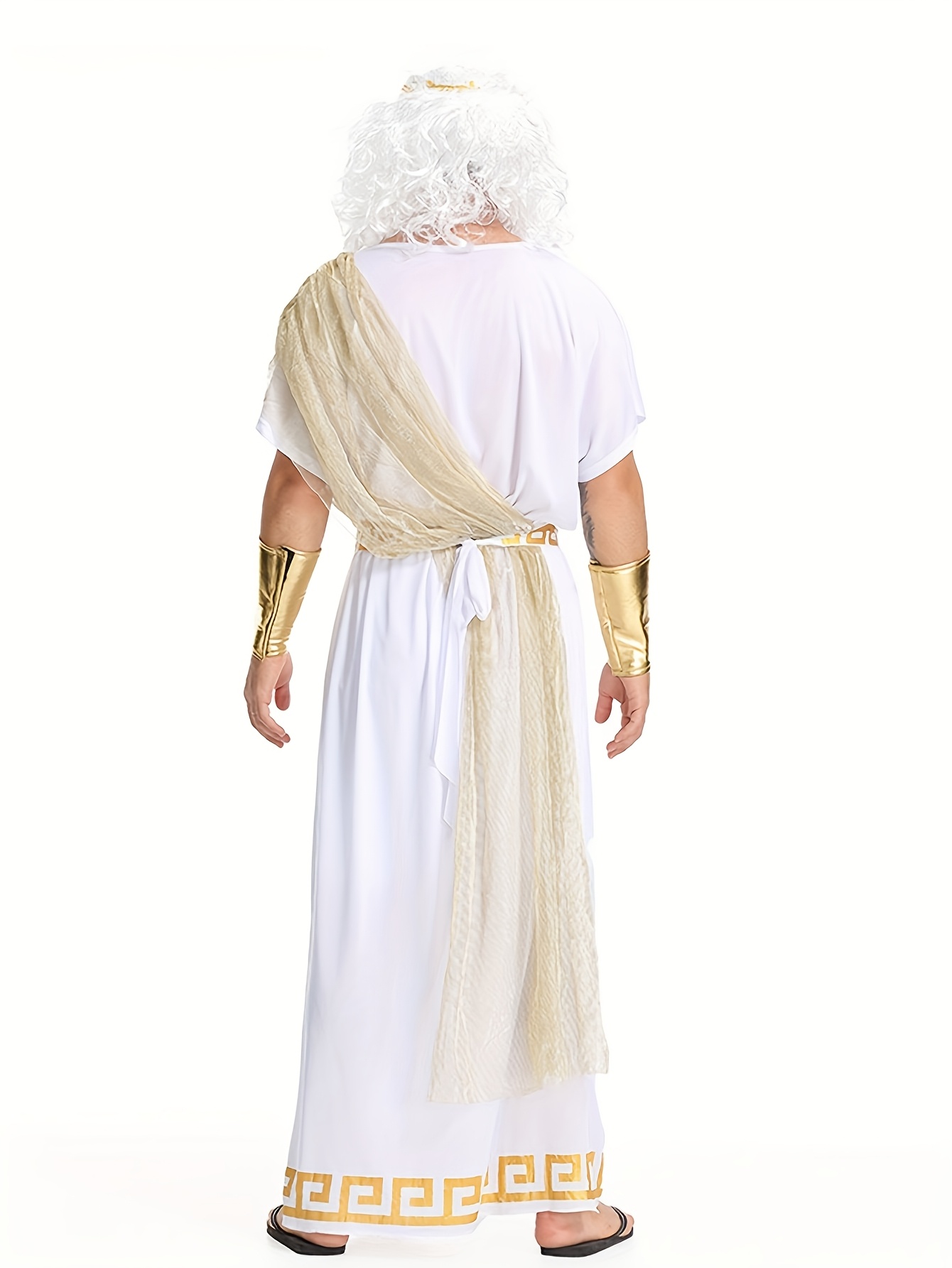 Fantasia de Deus Grego Zeus pa - Anime Cosplay And Costumes avaliação e preço