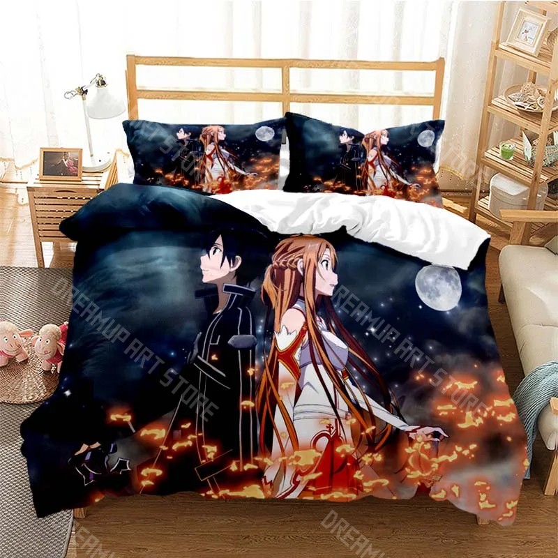 Conjunto de Cama Impresso em 3 - Sword Art Online Cape avaliação e preço