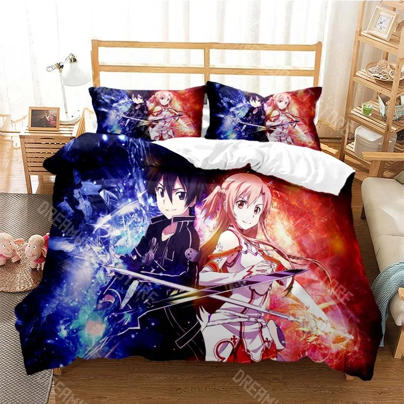 Conjunto de Cama Impresso em 3 - Sword Art Online Cape avaliação e preço