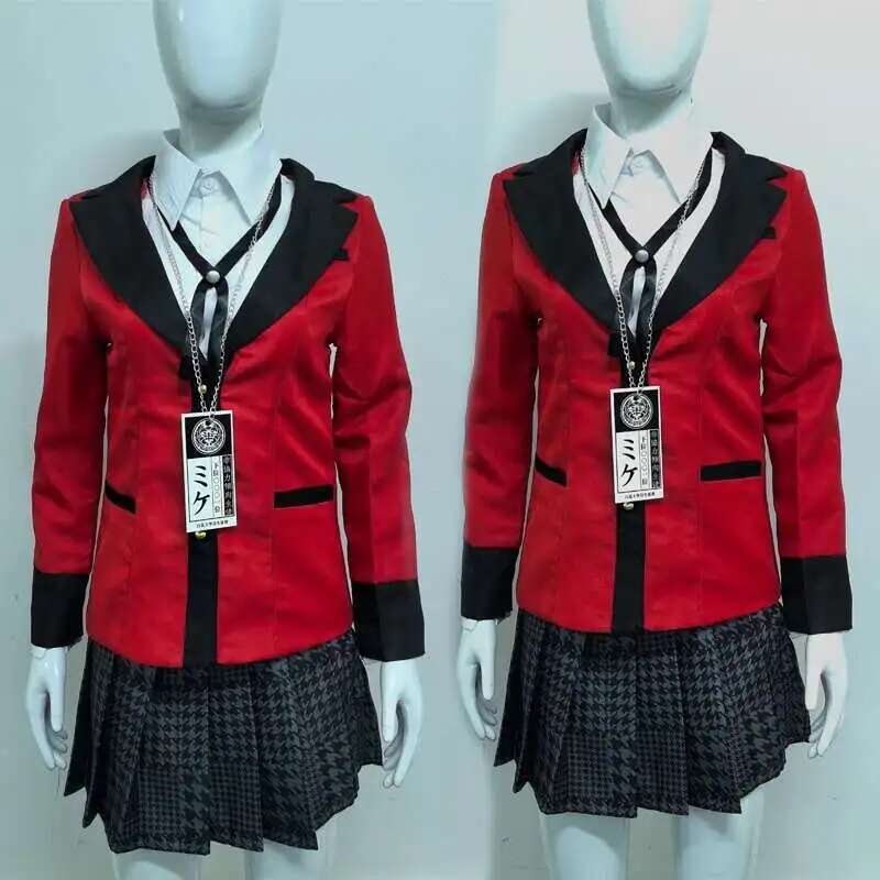 Anime kakegurui jabami yumeko  - Anime Cosplay Japanese Girl avaliação e preço