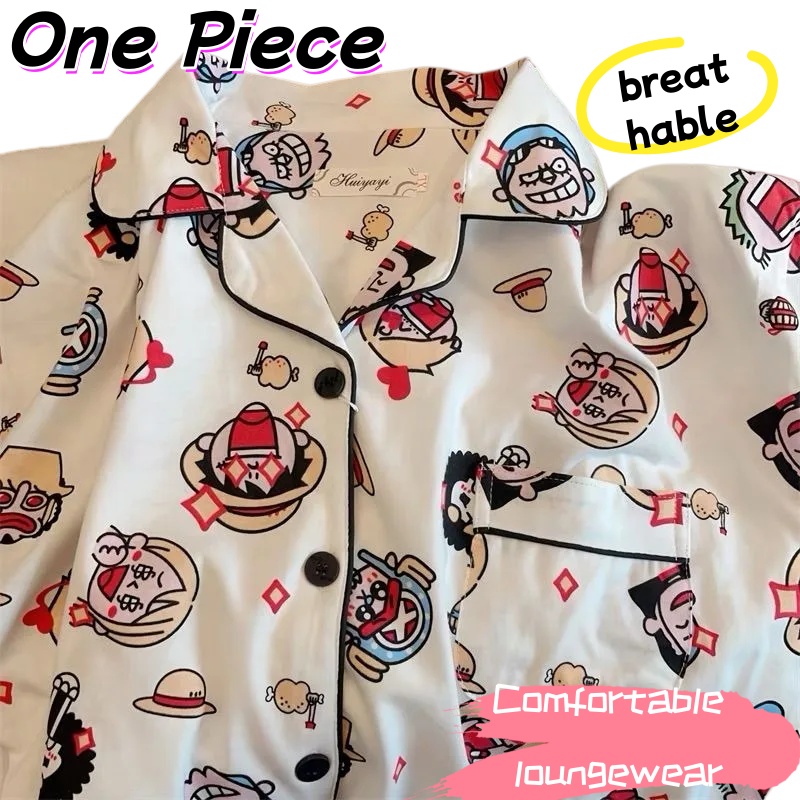 Pijamas de Casal One Piece Fem - Anime Zoro Cosplay Female avaliação e preço