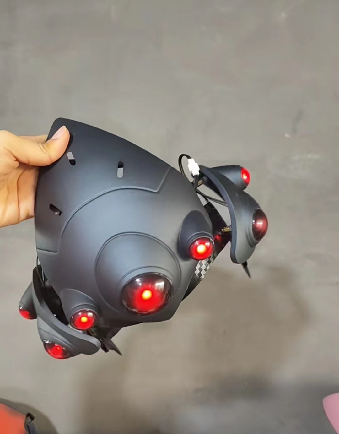 2026 Com LED Respiratório! Doi - Anime Cosplay Mask avaliação e preço