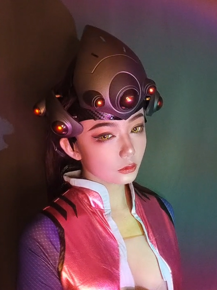 2026 Com LED Respiratório! Doi - Anime Cosplay Mask avaliação e preço