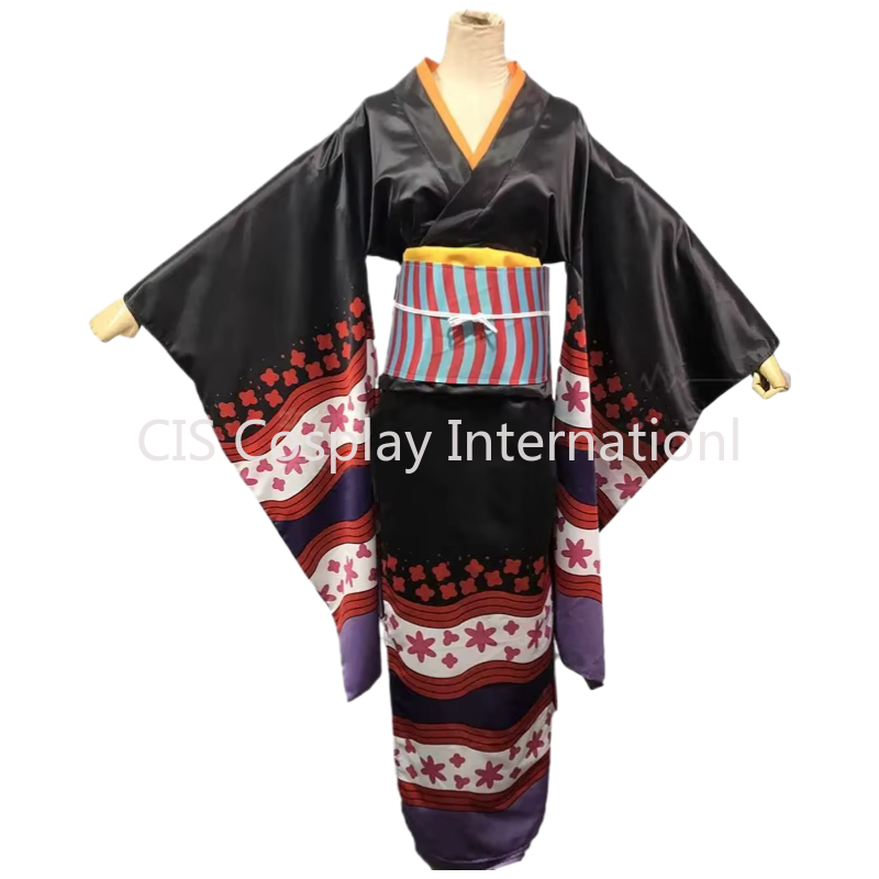 Fantasia de Cosplay de Kimono  - Anime Cosplay Nico Robin avaliação e preço