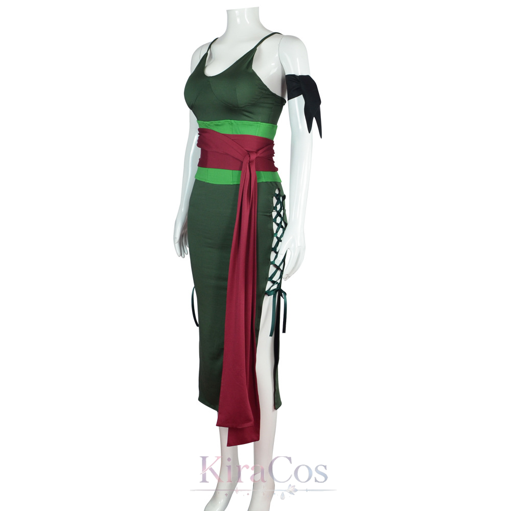 Fantasia Feminina de Cosplay A - Anime Zoro Cosplay Female avaliação e preço
