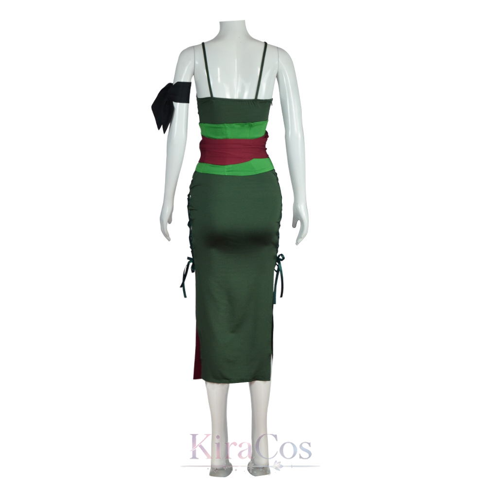 Fantasia Feminina de Cosplay A - Anime Zoro Cosplay Female avaliação e preço