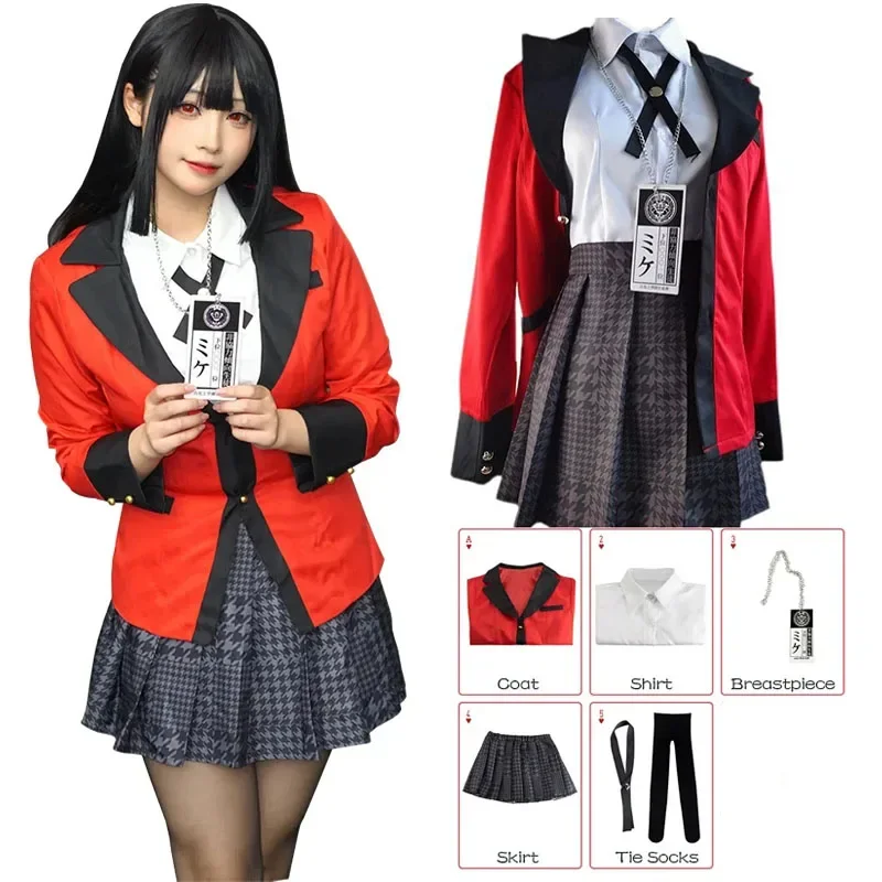 Fantasia de Cosplay de Hallowe - Anime Cosplay Yumeko avaliação e preço